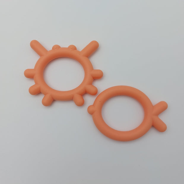 Bijtring Animal oranje