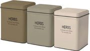 Metalen blikjes - Herbs - Studio Blooming