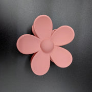 Fleur - grote bloemvormige haarklem babyroze