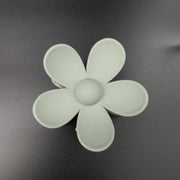 Fleur - grote bloemvormige haarklem mint kleur