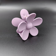 Fleur - grote bloemvormige haarklem paars